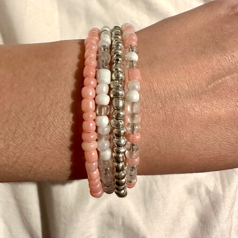 Beaded Slinky Bracelet